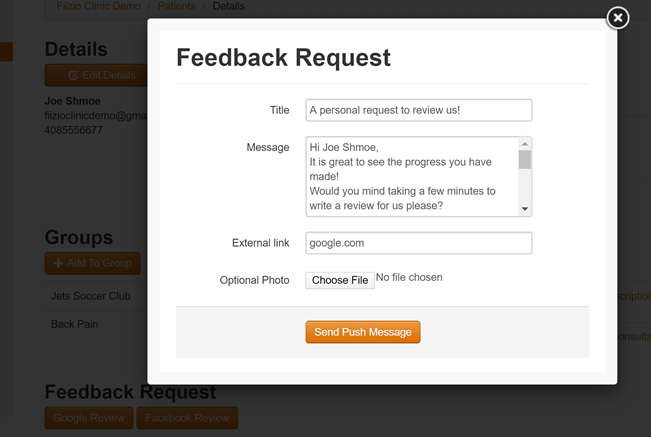 Personalized Exercise Programs - Chiro Practice